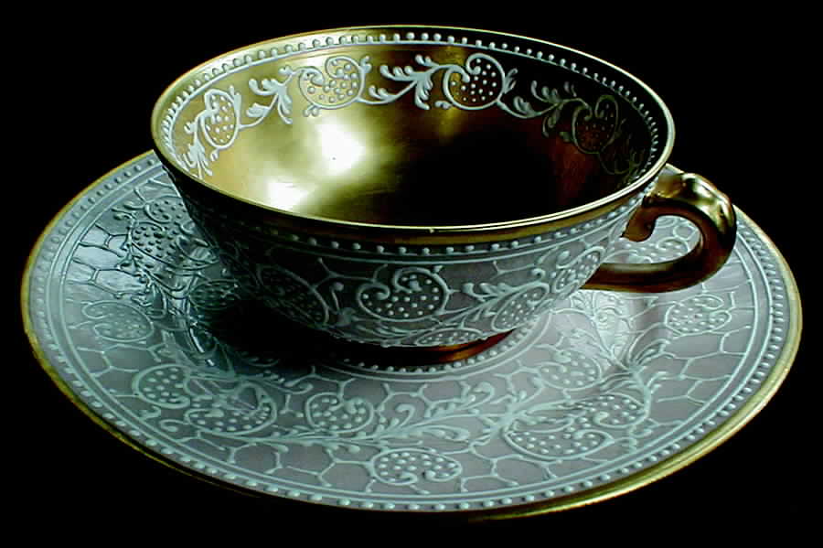 CS4 Flat Cup & Saucer Set by Carole Stupell-1