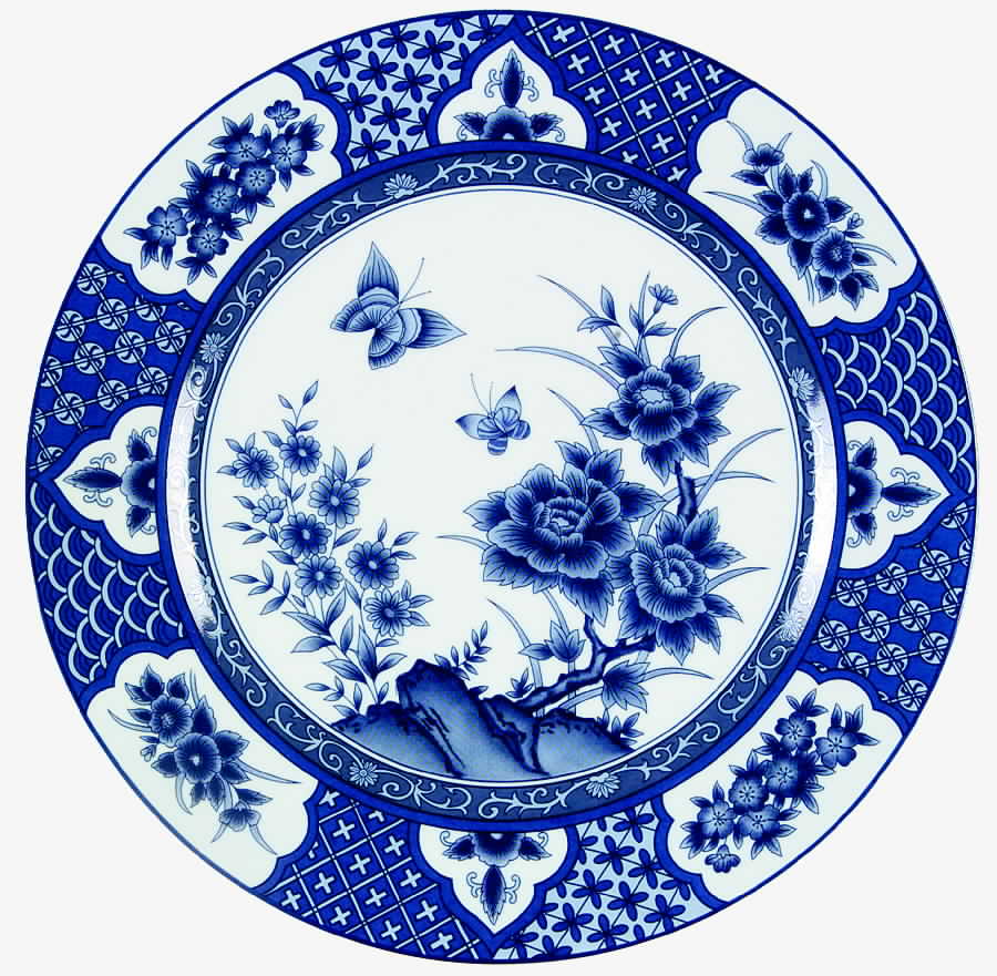 Imari Blossom Dinner Plate by China (Made in China)-1