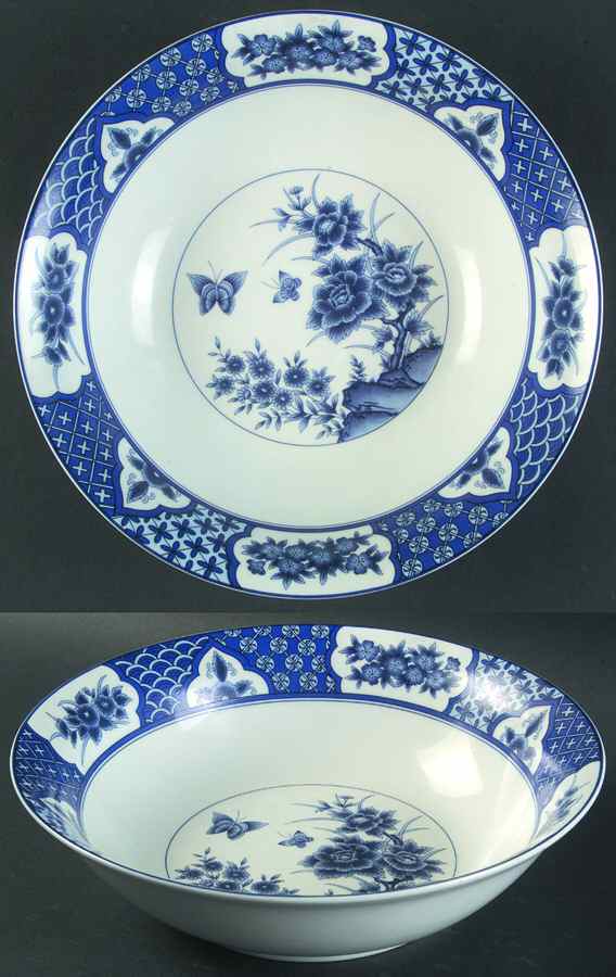 Imari Blossom 9" Round Vegetable Bowl by China (Made in China)-1