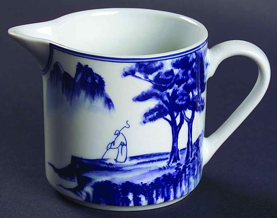 Canton Blue Creamer by China (Made in China)-1