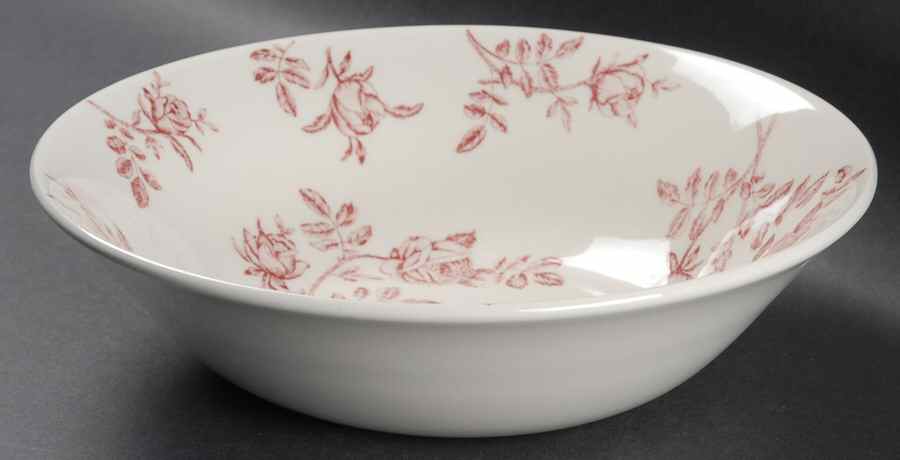 Antique Rose Pink 9" Round Vegetable Bowl by Churchill-1