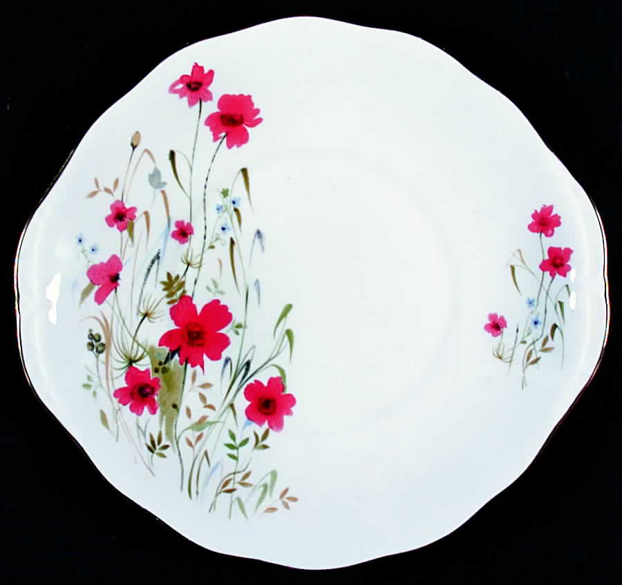 H774 Handled Cake Plate by Colclough-1