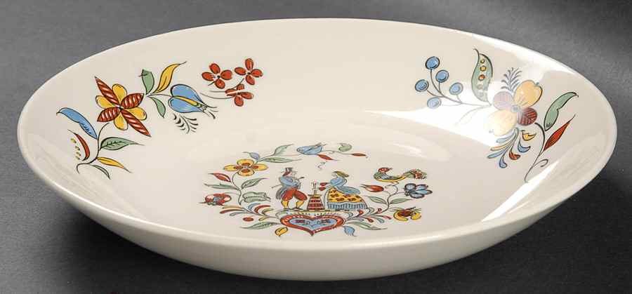 Dairy Maid (No Trim) Coupe Soup Bowl by Crooksville-1