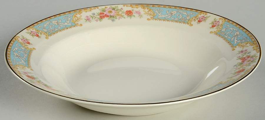 CRP109 Rim Soup Bowl by Crown Potteries-1