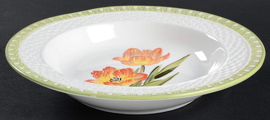 Hampton Garden Rim Soup Bowl by Certified International-1