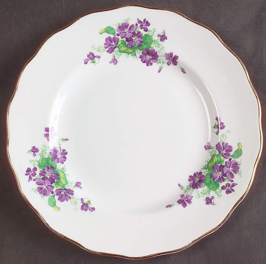 6616 Salad Plate by Colclough-1