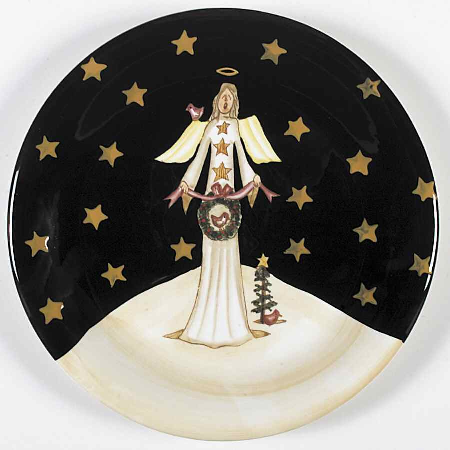 Midnight Angel Dinner Plate by Certified International-1