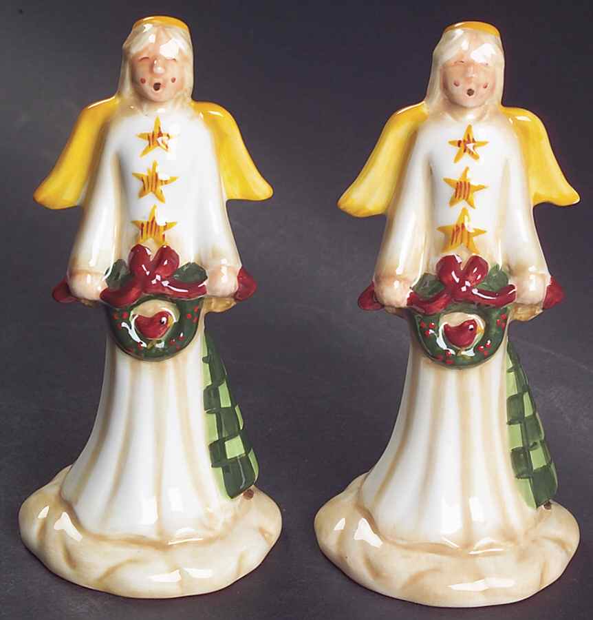 Midnight Angel Figural Salt & Pepper Set by Certified International-1