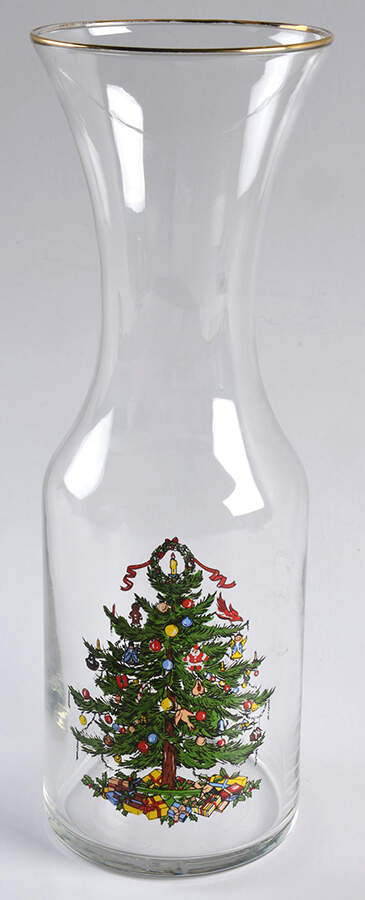 Candleglow & Holly Open Carafe by China (Made in China)-1