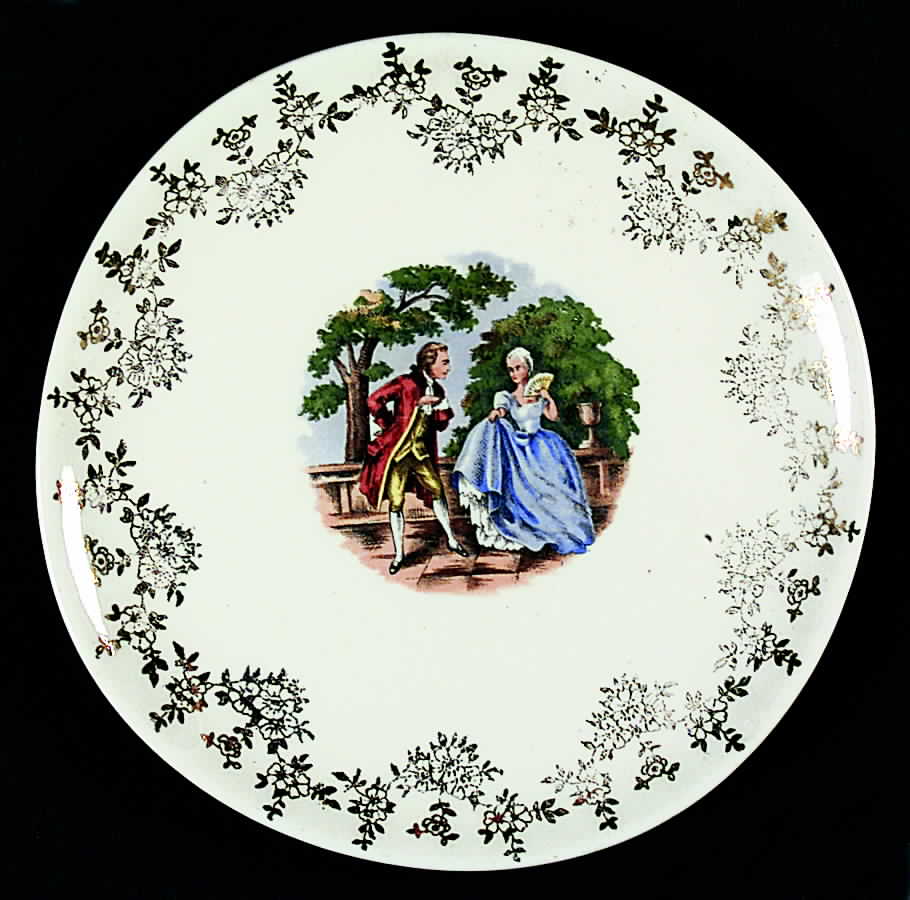 CRO221 Bread & Butter Plate by Crooksville-1
