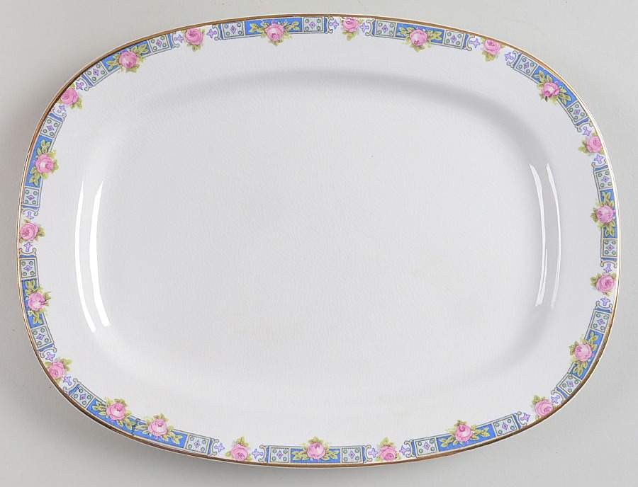 4274 1-2 11" Oval Serving Platter by Carrollton-1