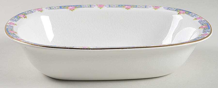 4274 1-2 9" Oval Vegetable Bowl by Carrollton-1