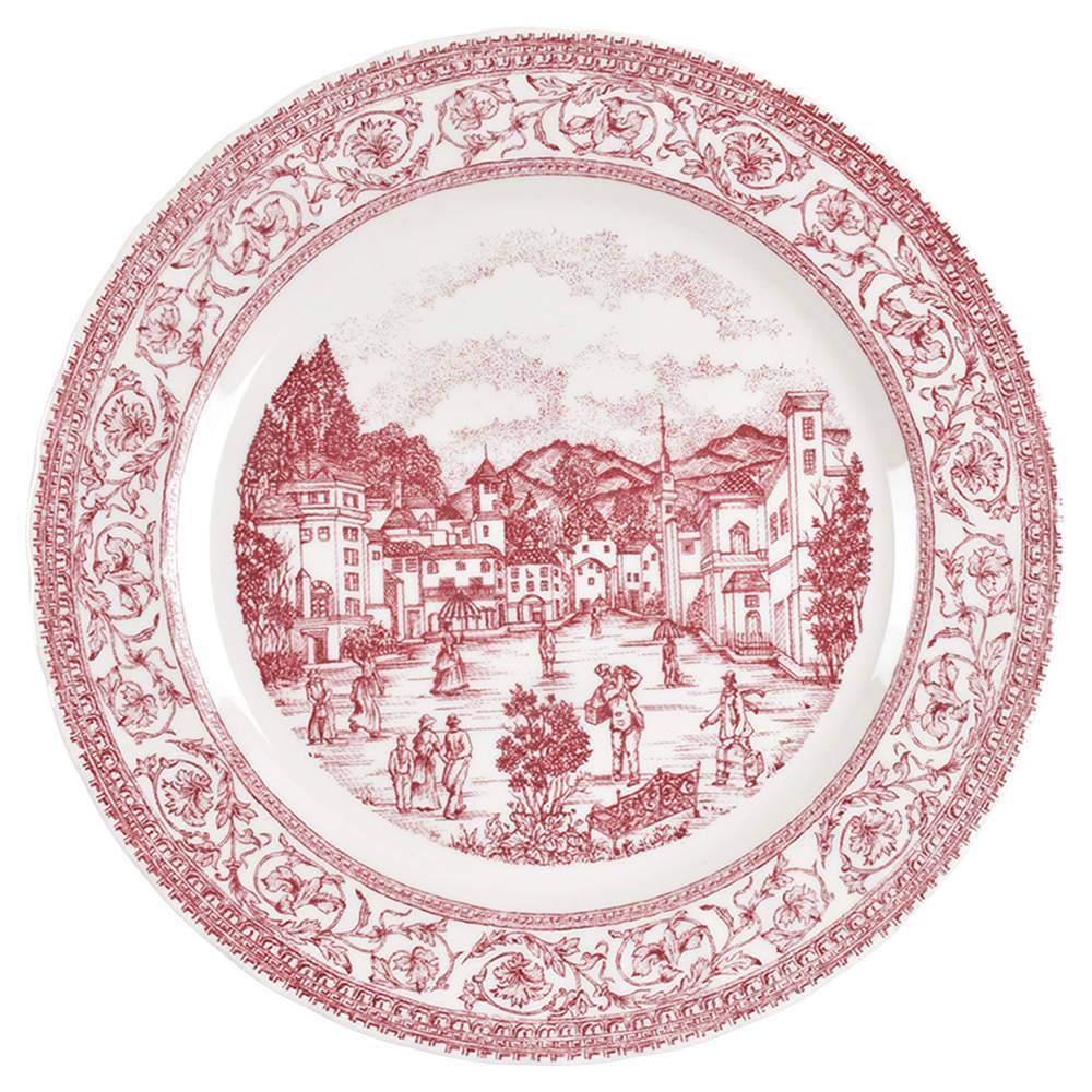Mainville Rose Salad/Dessert Plate by Corona-Colombia-1