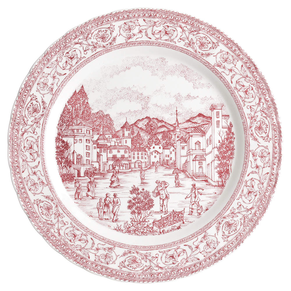 Mainville Rose Dinner Plate by Corona-Colombia-1