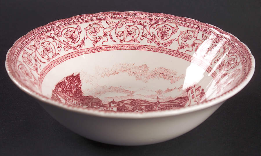 Mainville Rose Soup/Cereal Bowl by Corona-Colombia-1