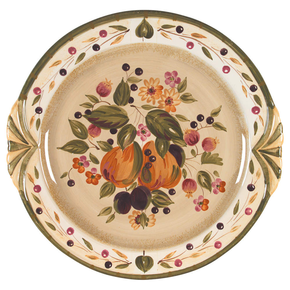 La Toscana 14" Chop Plate (Round Platter) by Certified International-1
