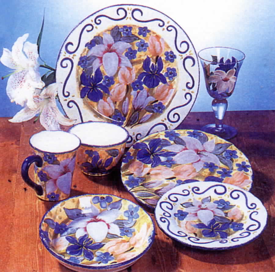 Bouquet Dinner Plate by Certified International-1