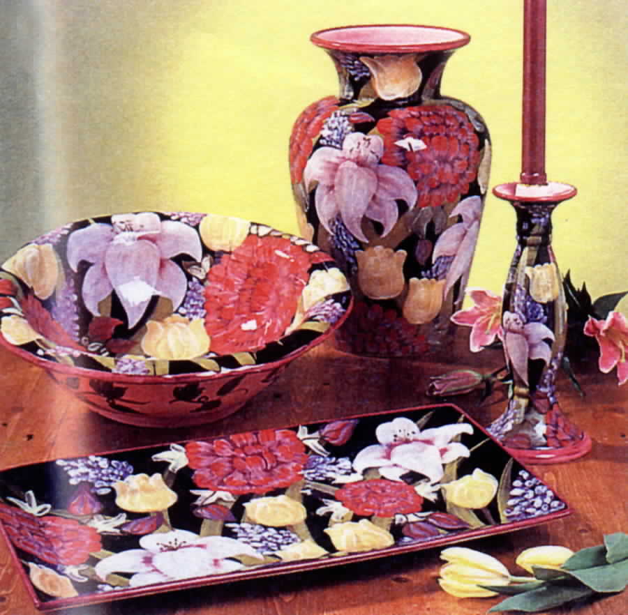 Evening Song 18" Rectangular Serving Platter by Certified International-1