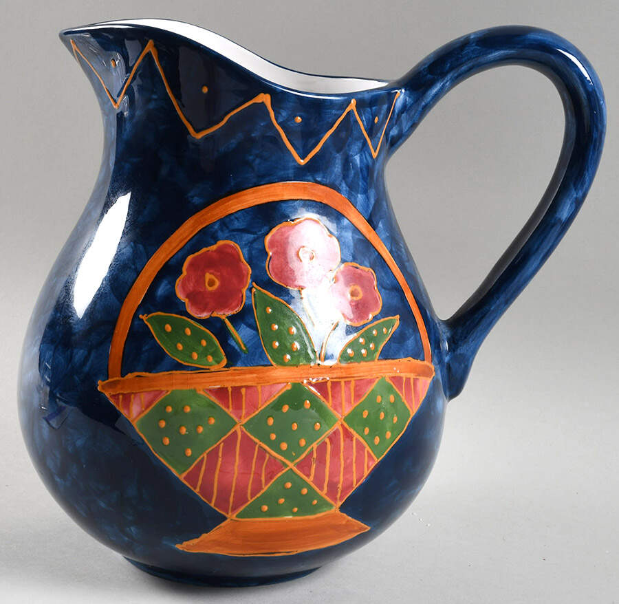 Country Quilts 128 Oz Pitcher by Certified International-1