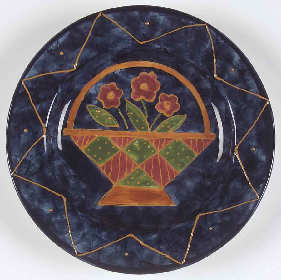 Country Quilts Salad/Dessert Plate by Certified International-1