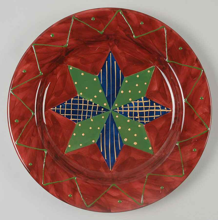 Country Quilts Dinner Plate by Certified International-1
