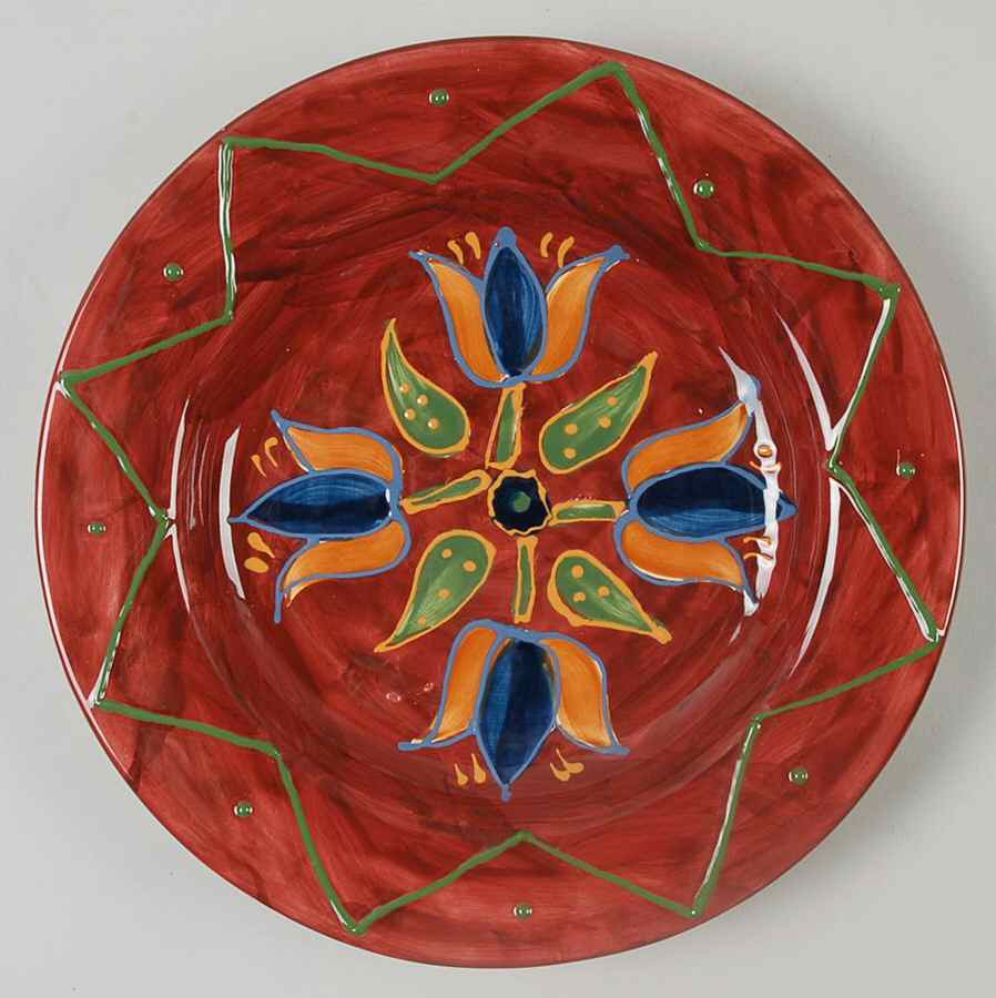 Country Quilts Salad/Dessert Plate by Certified International-1