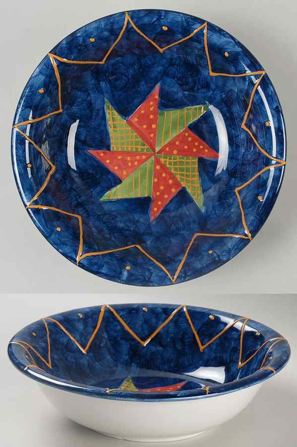Country Quilts 8" Soup/Pasta Bowl by Certified International-1