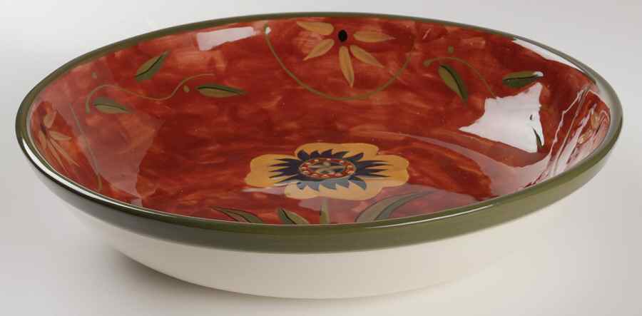 Savannah 13" Pasta Serving Bowl by Certified International-1