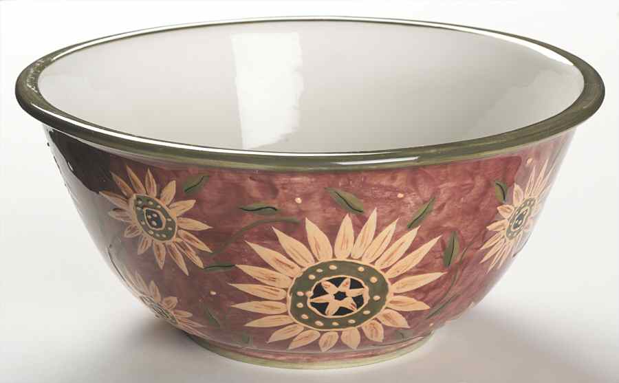 Savannah 13" Large Salad Serving Bowl by Certified International-1