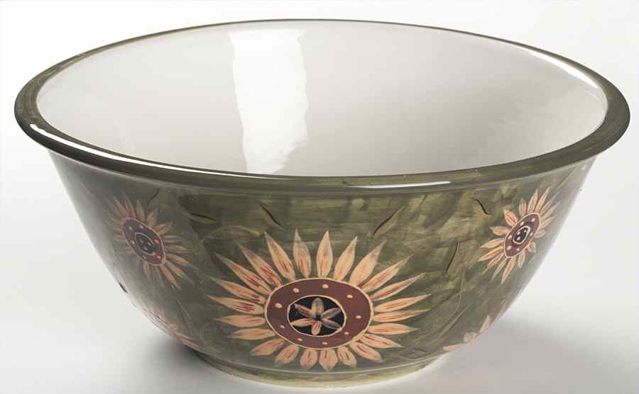 Savannah 13" Large Salad Serving Bowl by Certified International-1