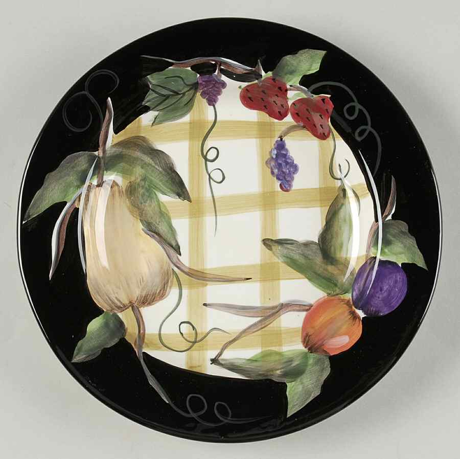 Fruit Arbor Salad/Dessert Plate by Certified International-1
