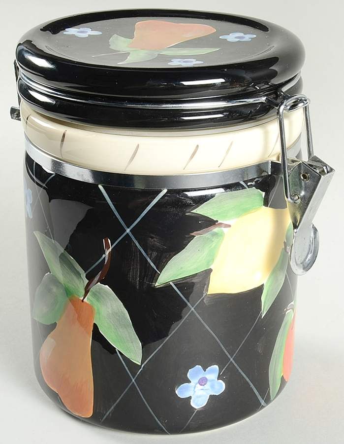 Fruit Arbor Medium Canister with Hinged Lid by Certified International-1
