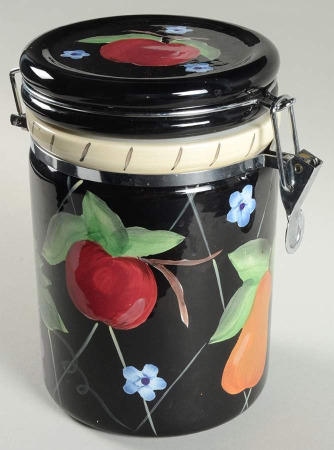 Fruit Arbor Large Canister with Hinged Lid by Certified International-1