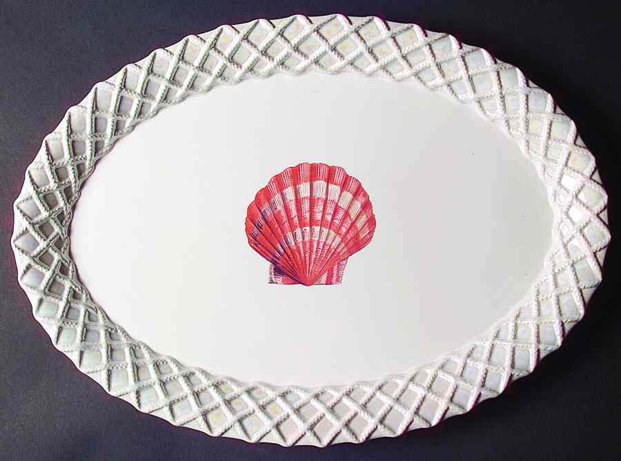 Oceana 19" Oval Serving Platter by Certified International-1