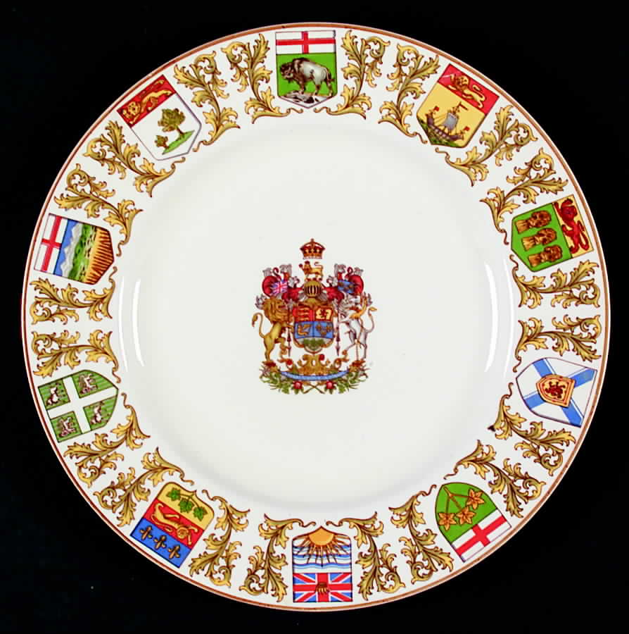 CRD155 Dinner Plate by Crown Ducal-1