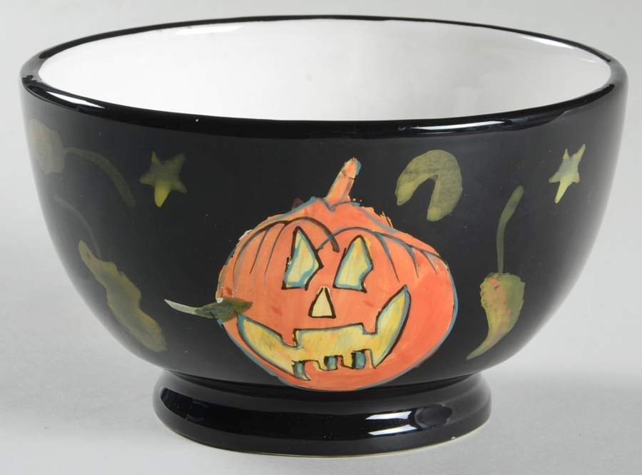 Ghost and Pumpkin (Pumpkin) 5" All Purpose Bowl by Certified International-1