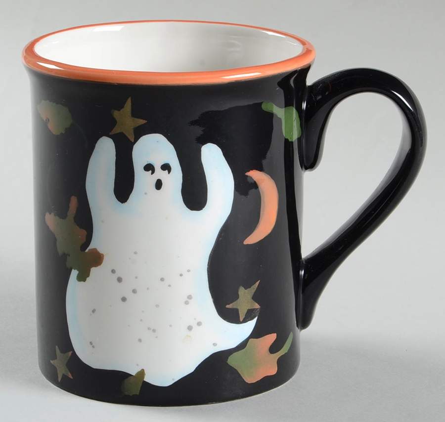 Ghost and Pumpkins (Ghosts) Mug by Certified International-1