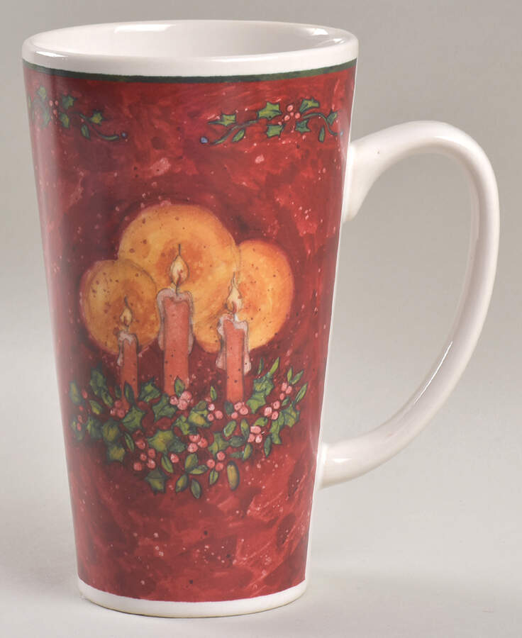 Home For The Holidays Latte Mug by Certified International-1