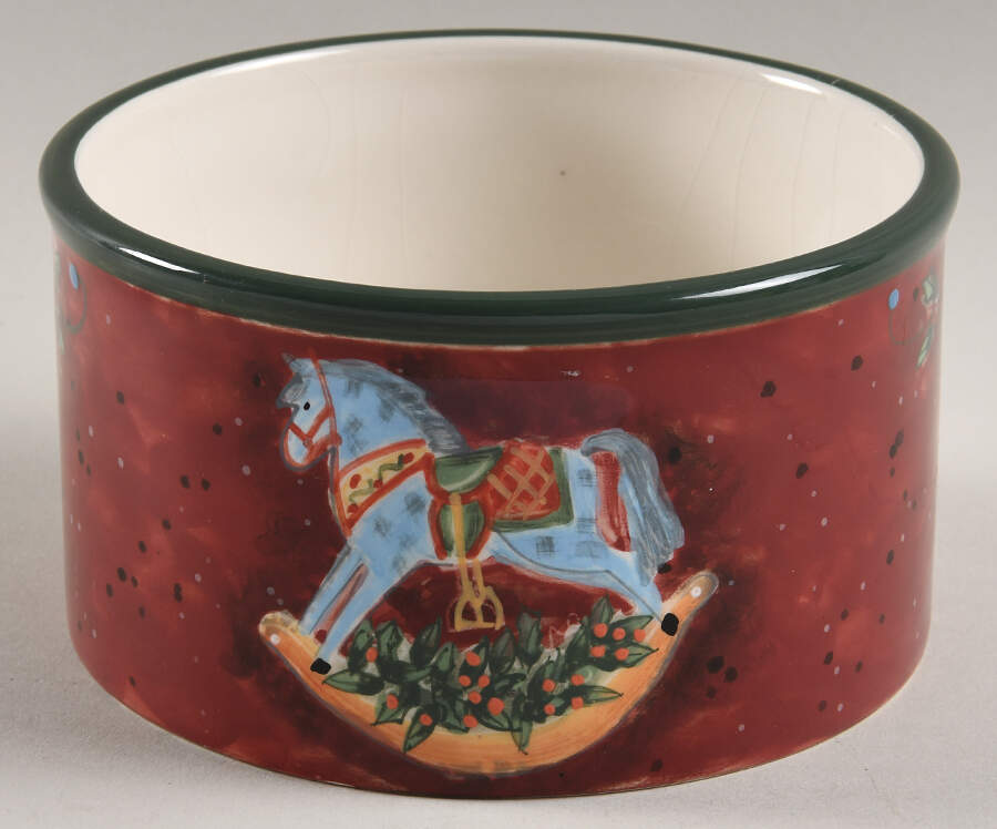 Home For The Holidays Dip Bowl (for Dip and Spreader) by Certified International-1