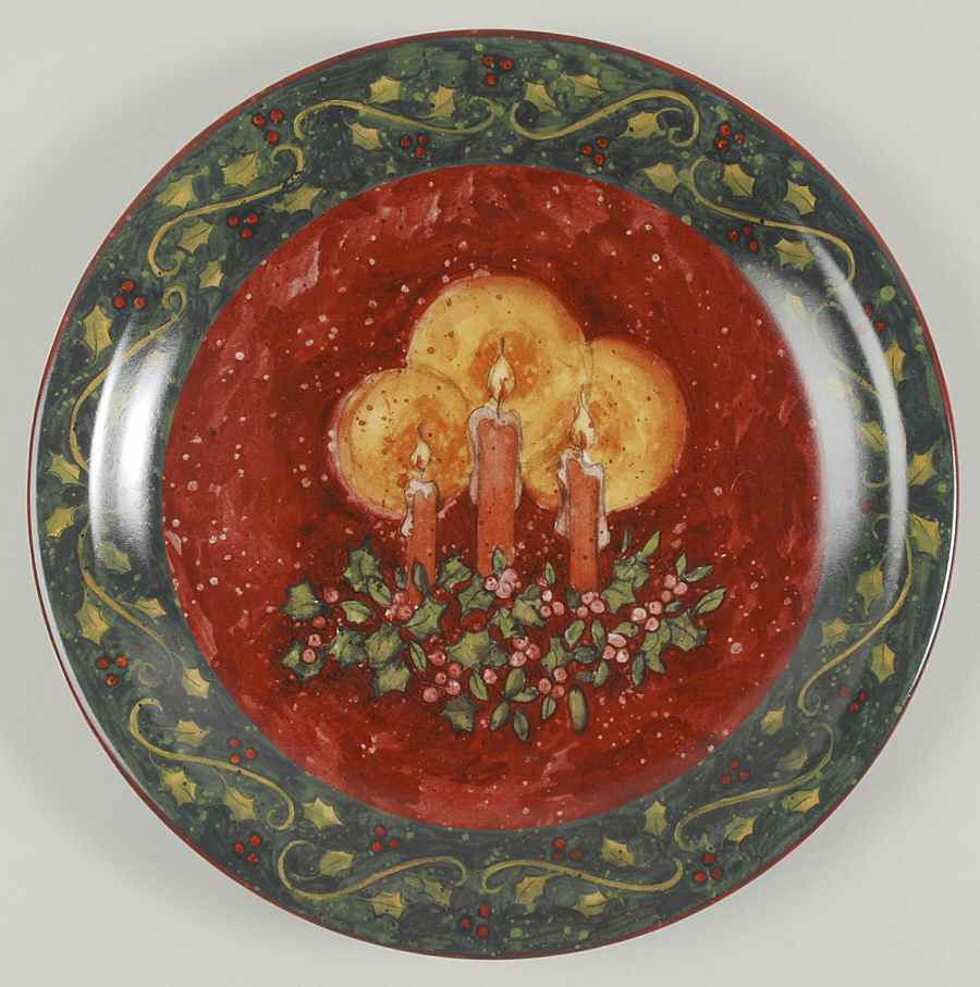 Home For The Holidays Dinner Plate by Certified International-1