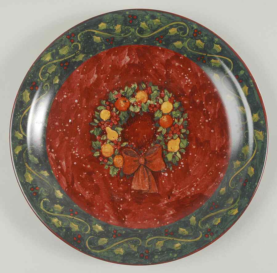 Home For The Holidays Dinner Plate by Certified International-1