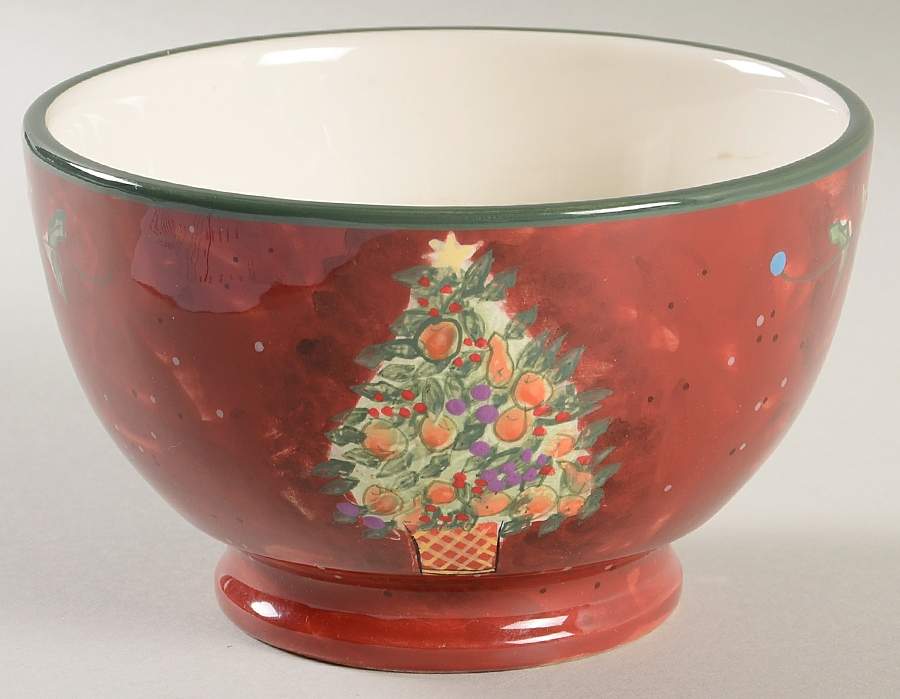 Home For The Holidays Dessert Bowl by Certified International-1