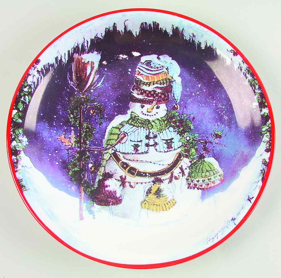 Snow Caps Dinner Plate by Certified International-1