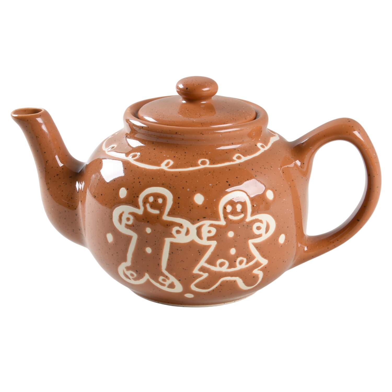 Gingerbread Men Teapot & Lid by Cook's Bazaar-1