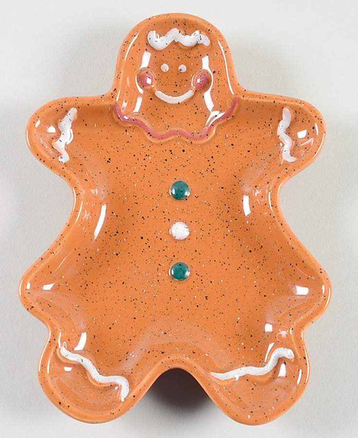 Gingerbread Men Gingerbread Shaped Dish by Cook's Bazaar-1