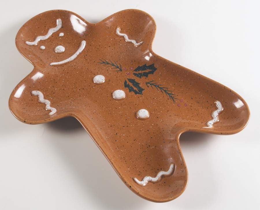 Gingerbread Men Gingerbread Shaped Tray by Cook's Bazaar-1