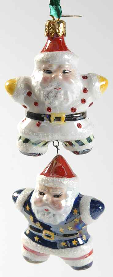 Holiday Celebrations (Green Trim) Ornament by Christopher Radko-1