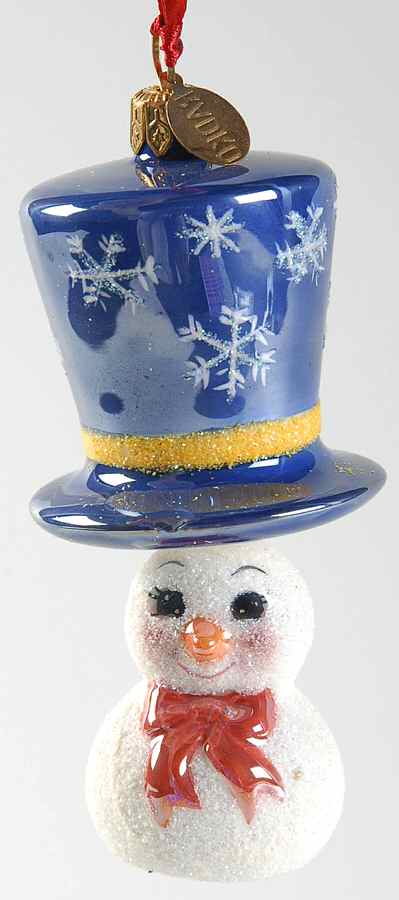 Holiday Celebrations (Green Trim) Ornament by Christopher Radko-1