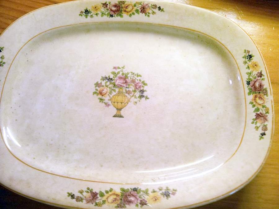 CLT44 16" Oval Serving Platter by Carrollton-1