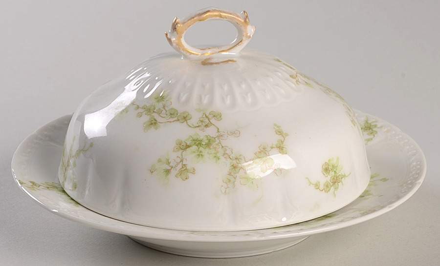 CHF821 Round Covered Butter by Charles Field Haviland-1